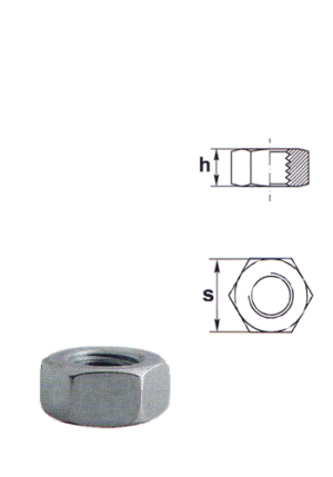 Piulita hexagonala DIN 934